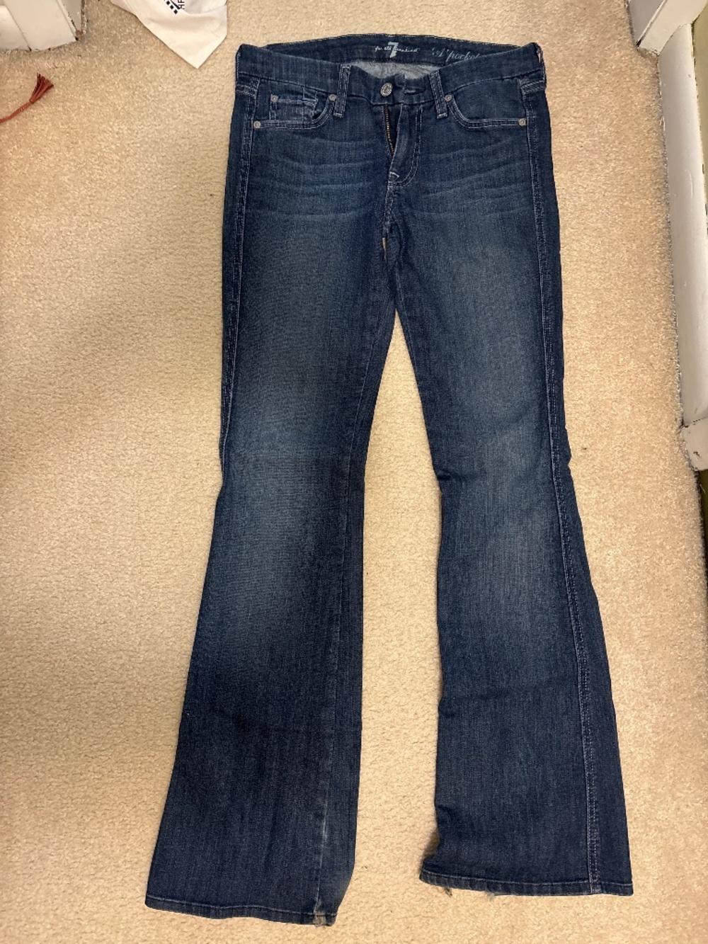 Vintage Jeans Y2K 7 for all mankind lowrise